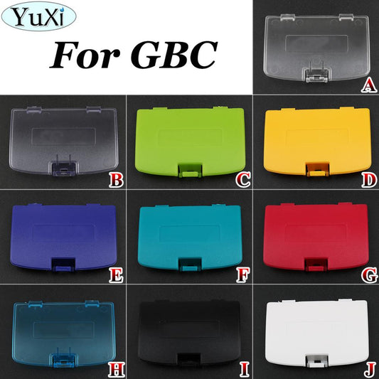 YuXi Replacement For Nintend for GameBoy Color Battery Cover Lid Door for GBC Game Consoles Battery Cover Pack Back Door Shell