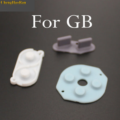 1set Rubber Conductive Buttons A B D pad for GameBoy Classic GB GBA GBC GBP GBA SP Silicone Start Select Keypad Repair parts