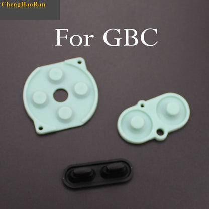 1set Rubber Conductive Buttons A B D pad for GameBoy Classic GB GBA GBC GBP GBA SP Silicone Start Select Keypad Repair parts