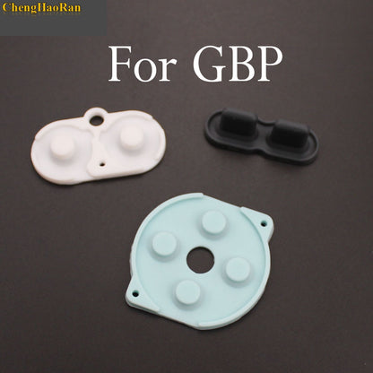 1set Rubber Conductive Buttons A B D pad for GameBoy Classic GB GBA GBC GBP GBA SP Silicone Start Select Keypad Repair parts