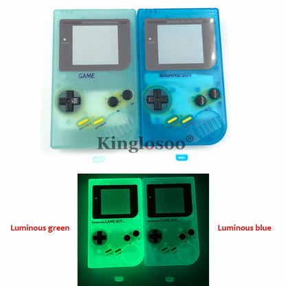 New Shell Cover Replacement for GB DMG-01 GBO Game Console Housing Shell Case for GameBoy Classic w/ buttons Kit rubber pads