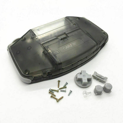 New Full Housing Shell Button Parts for Gameboy Advance GBA Repair Clear Transparent Black Replacement Repair Case