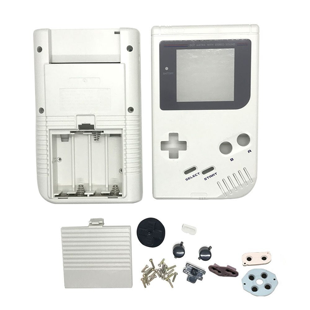 High Quality New Shell Case For Gameboy GB DMG Classic Game Console Shell for Gameboy GB With Buttons and Conductive pads