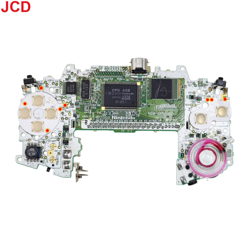 JCD For GameBoy Change Membrane Button Kit For GBA Console Change Machine Button For GBA Change SP Key