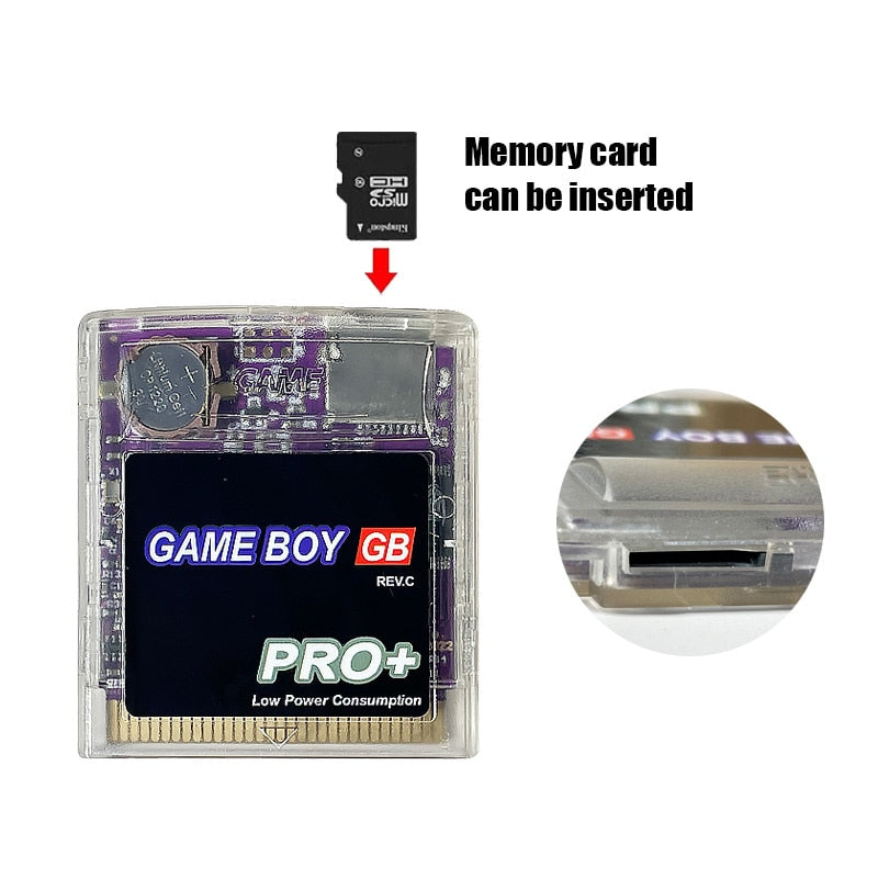 Multi Game Cartridge for Gameboy Color Game Boy Real 1000+IN 1 Everdrive Cart Fit to GB GBC