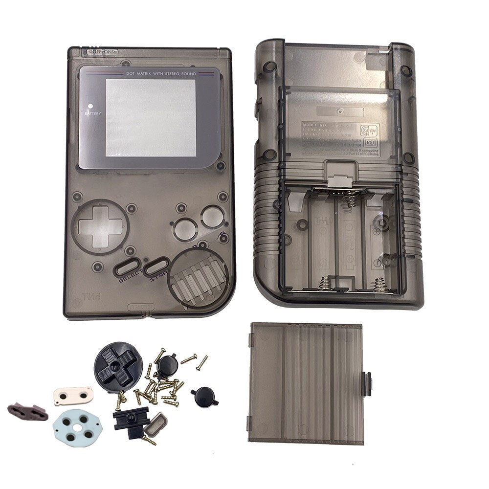 High Quality New Shell Case For Gameboy GB DMG Classic Game Console Shell for Gameboy GB With Buttons and Conductive pads