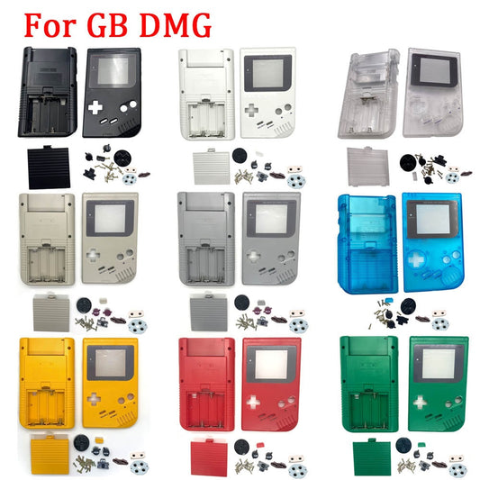 High Quality Classic Housing Shell Case For Gameboy GB Class Game Console Shell for GB GBO DMG With Buttons and Conductive pads