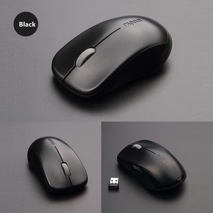 Rapoo Silent Wireless Optical Mouse Mute Button Click Mini Noiseless Game Mice 1000 DPI for Macbook PC Laptop Computer