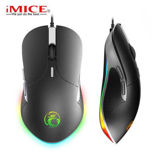 imice X6 High configuration USB Wired Gaming Mouse Computer Gamer 6400 DPI Optical Mice for Laptop PC Game Mouse