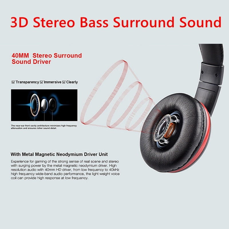 For PS4 High quality Gamer Headphone With Microphone 3.5mm Jack Noise Cancel Gaming Headset Stereo Bass casco For Phone Tablet