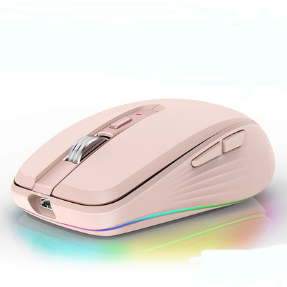 Bluetooth 5.0 Wireless Mouse Rechargeable Silent Multi Arc Touch Mice Ultra-thin Magic Mouse For Laptop Ipad Mac PC Macbook