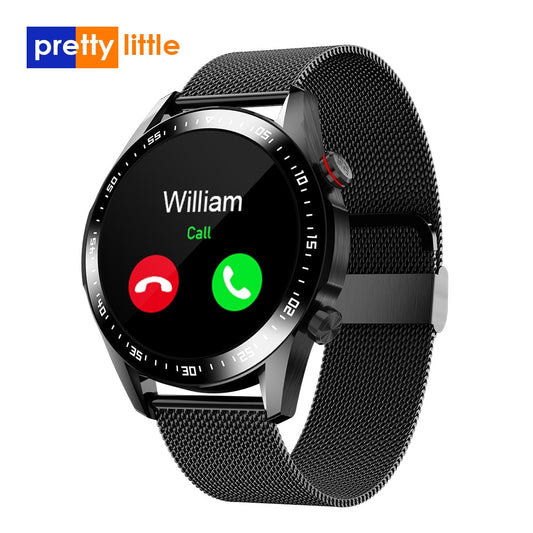 Prettylittle Bluetooth Call Smart Watch Men IP67 Waterproof Full Touch Screen Sports Smartwatch for Android IOS Fitness Tracker