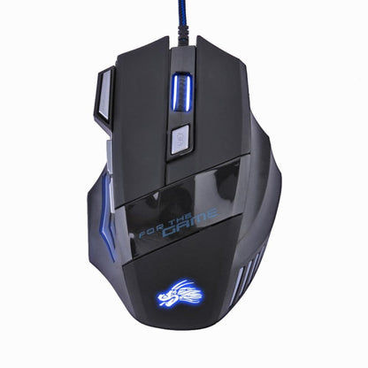 5500DPI 7 Buttons 7 Colors LED Backlight Optical USB Wired Mouse Gamer Mice Laptop PC Computer Mouse Gaming Mouse for Pro Gamer