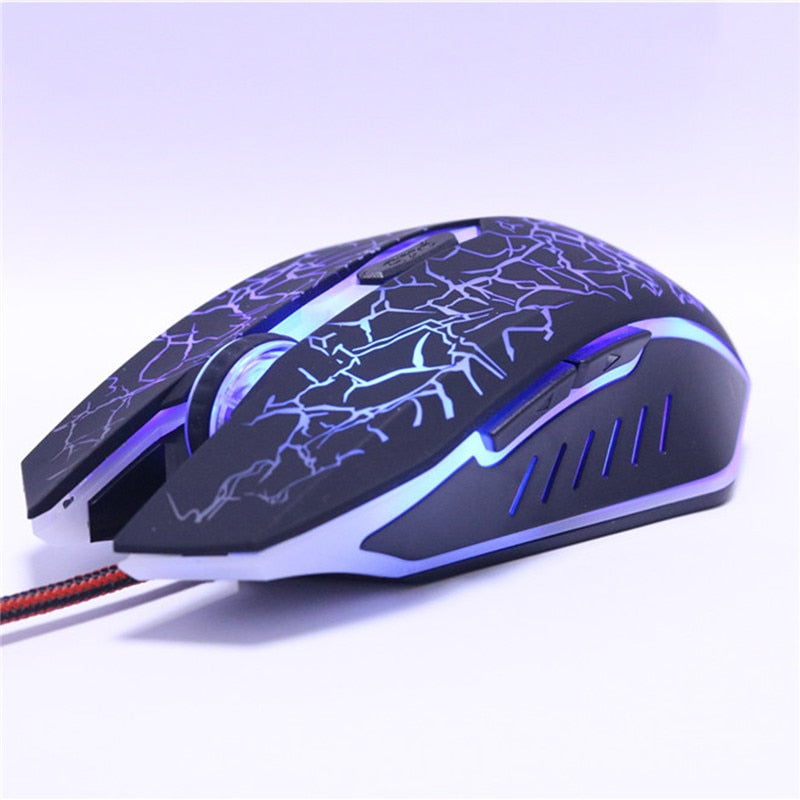 Mouse DPI LED Optical USB Wired Computer gaming  LED Optical Gamer Mice Game Mause For PC laptop