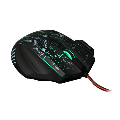 5500DPI 7 Buttons 7 Colors LED Backlight Optical USB Wired Mouse Gamer Mice Laptop PC Computer Mouse Gaming Mouse for Pro Gamer