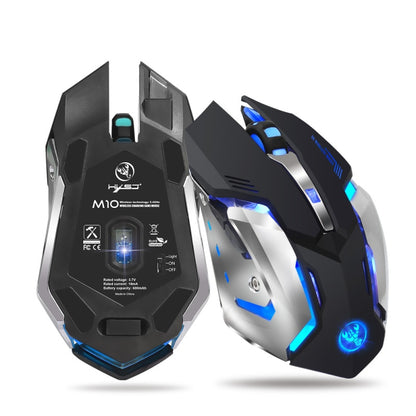 HXSJ M10 Wireless Gaming Mouse 2400DPI Rechargeable 7 Colors Backlight Breathing Comfort Gamer Mice For Computer Desktop Laptop