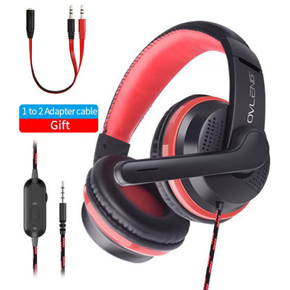 For PS4 High quality Gamer Headphone With Microphone 3.5mm Jack Noise Cancel Gaming Headset Stereo Bass casco For Phone Tablet