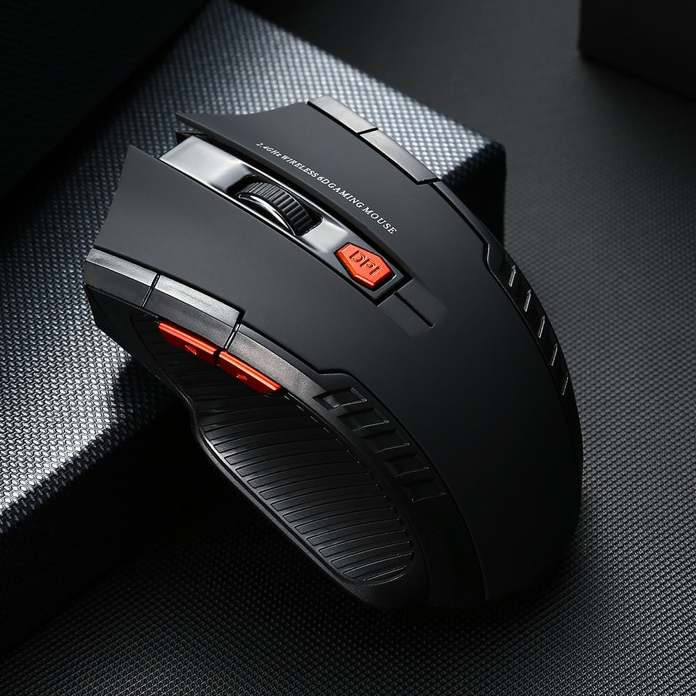 2.4GHz Wireless Optical Mouse Gamer New Game Wireless Mice with USB Receiver Mause for PC Gaming Laptops