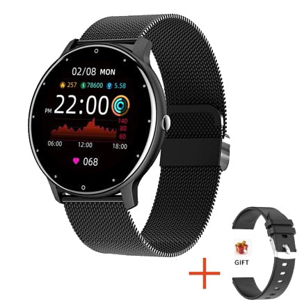 2022 Smart Watch Men Women Full Touch Screen Sport Fitness Watch Man IP67 Waterproof Bluetooth For Android IOS Smartwatch Men